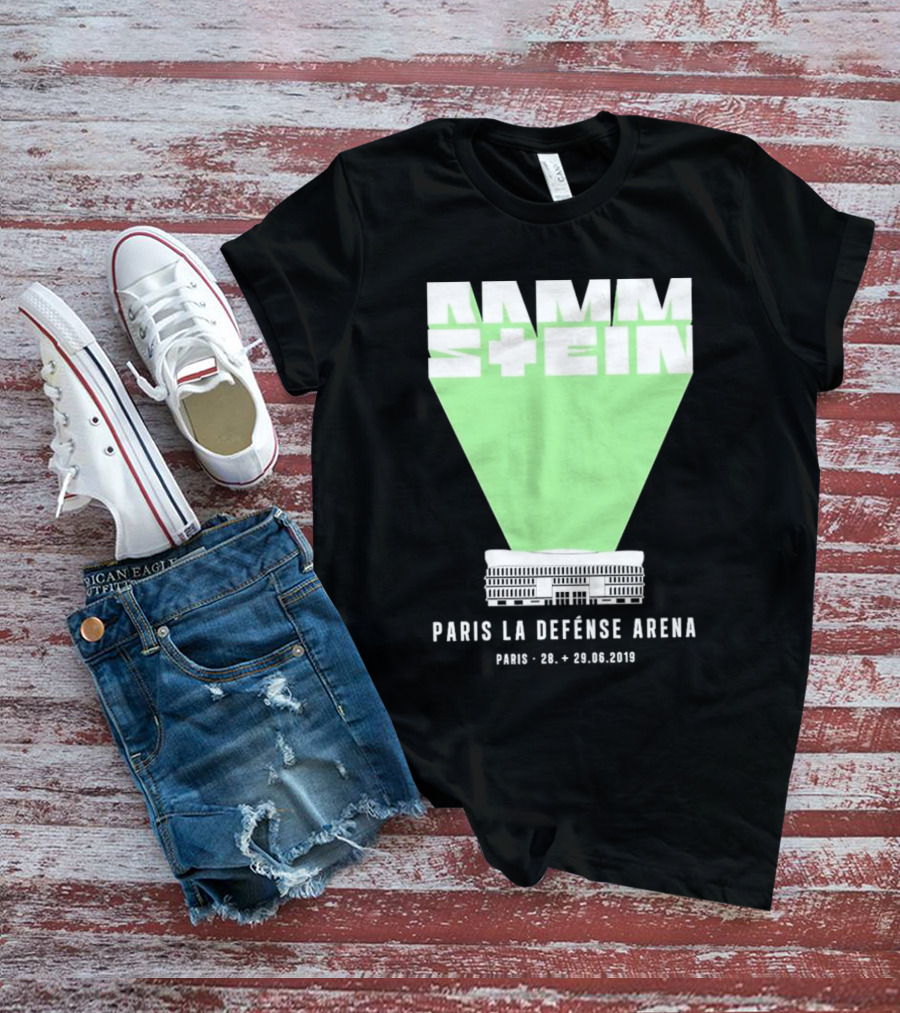 Rammstein Paris La Défense Arena 28 + 29.06.2019 Concert Event T-Shirt