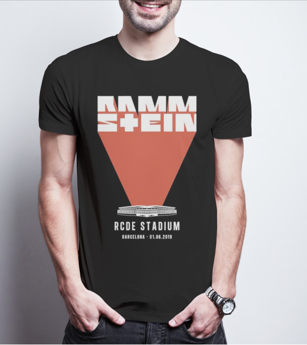 Rammstein RCDE Stadium Barcelona 01.06.2019 Tour T-Shirt