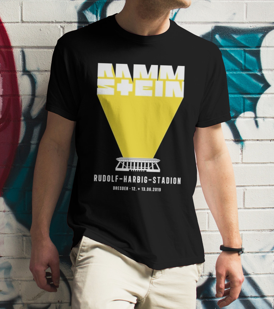 Rammstein Rudolf-Harbig-Stadion Dresden 12. + 13.06.2019 T-Shirt