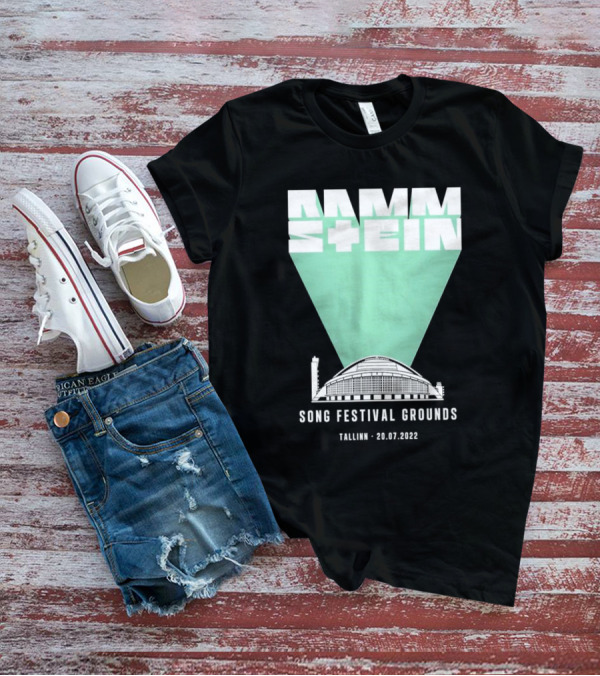 Rammstein Concert Song Festival Grounds Tallinn 20.07.2022 T-Shirt