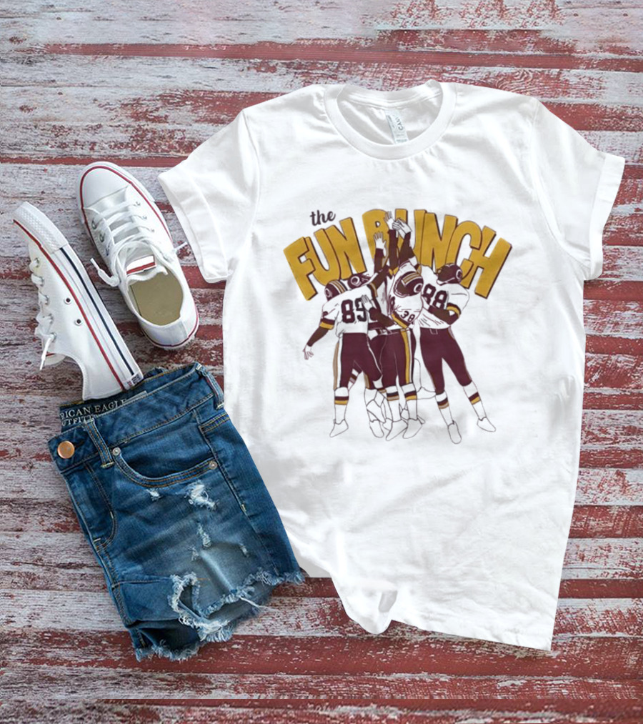 The Fun Bunch Rick Doc Walker Football T-Shirt
