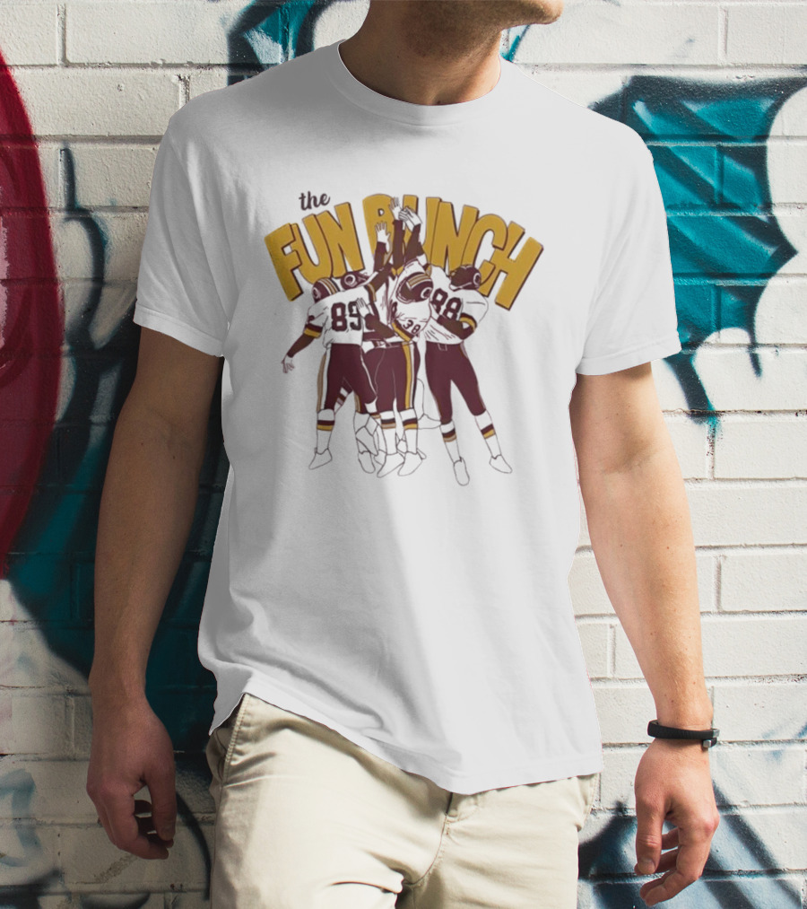 The Fun Bunch Rick Doc Walker Football T-Shirt