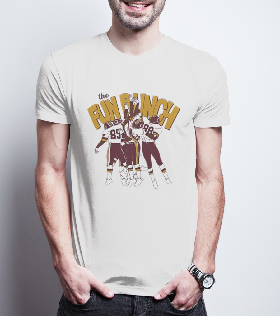 The Fun Bunch Rick Doc Walker Football T-Shirt