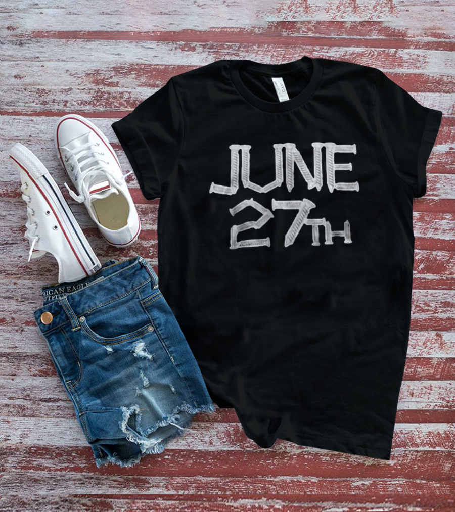 Rip DJ Screw June 27th Screwed Nail Text T-Shirt