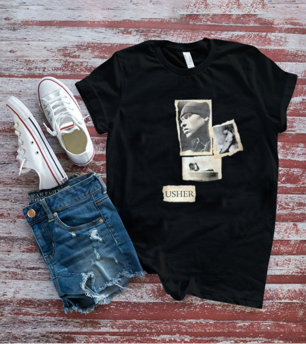 Usher Confessions Album Collage T-Shirt