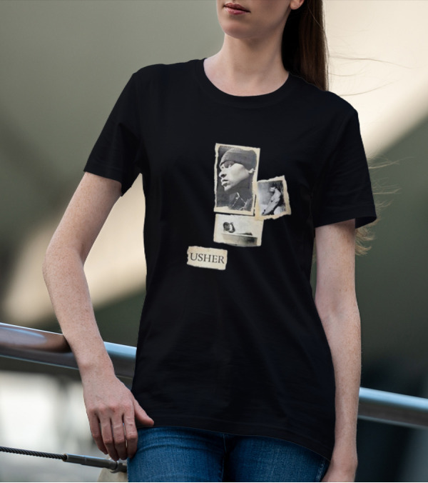 Usher Confessions Album Collage T-Shirt
