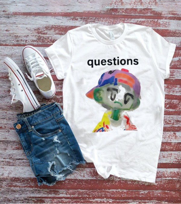 Kikillopieces Colorful Character Questions T-Shirt