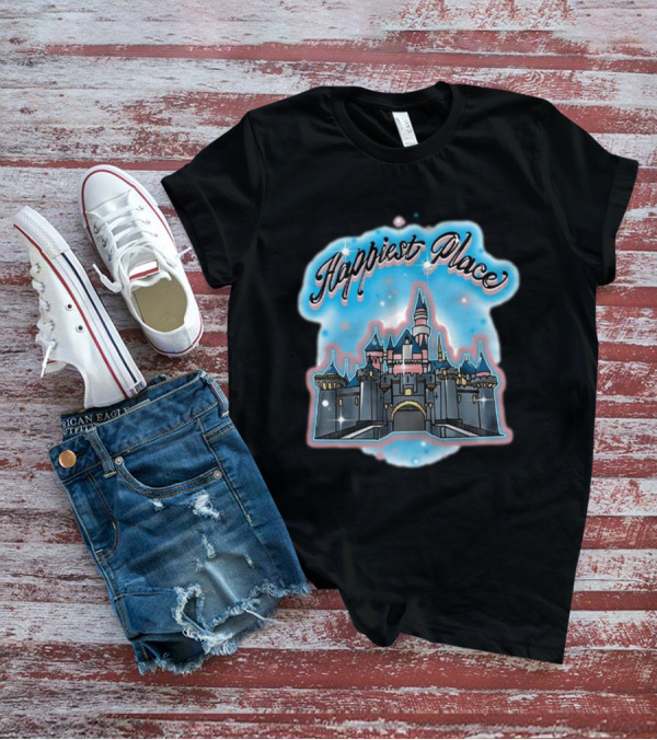Happiest Place Rope Drop Threads Castle T-Shirt