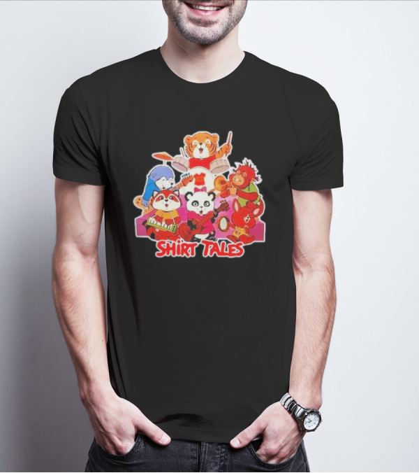 Shirt Tales Band Tribute Kids 80s Music Adventure T-Shirt