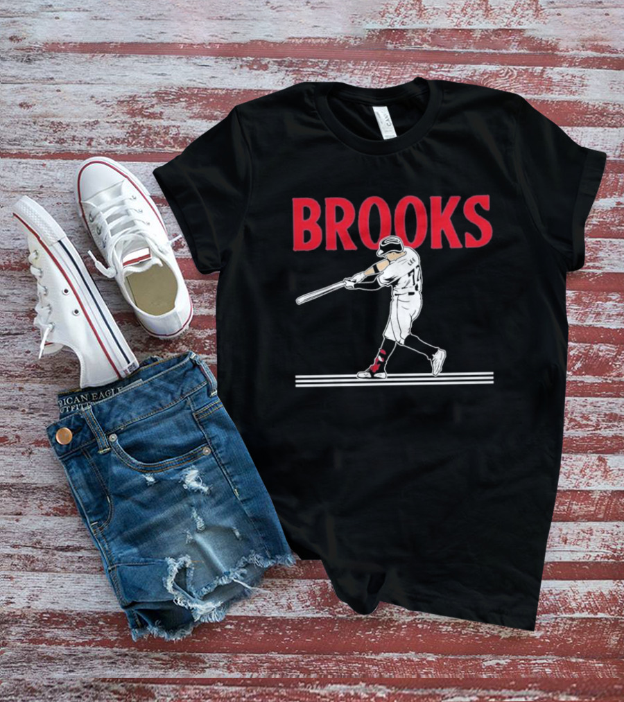 Brooks Lee Baseball Slugger Swing T-Shirt