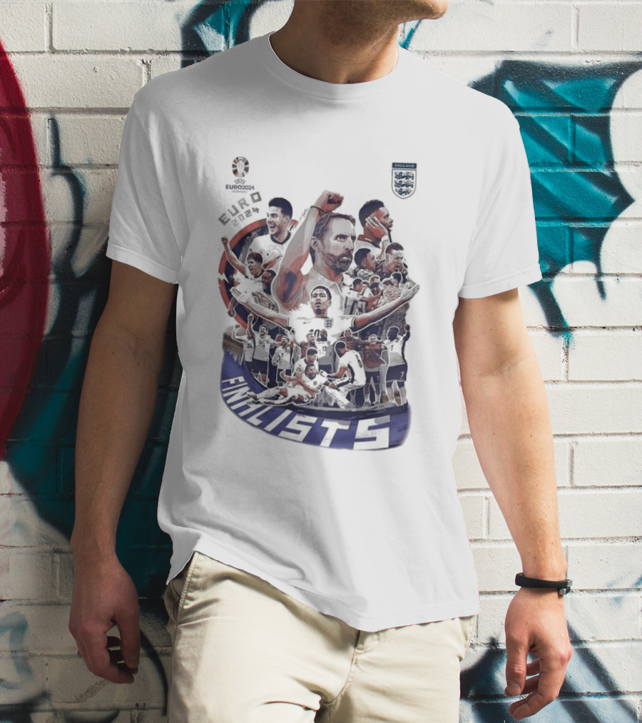 Euro 2024 England Finalists Soccer Team T-Shirt