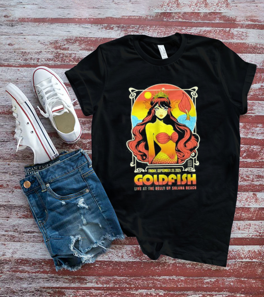Goldfish Live At The Belly Up Solana Beach Friday September 20 T-Shirt