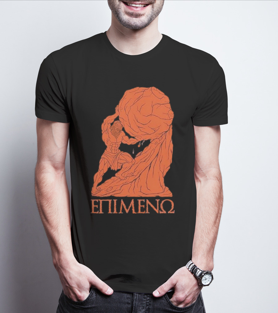 Raskolapparel Sisyphus Greek Mythology EPIMENΩ T-Shirt