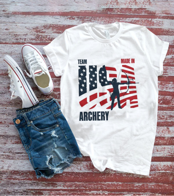 Team USA Archery Made In Olympic T-Shirt