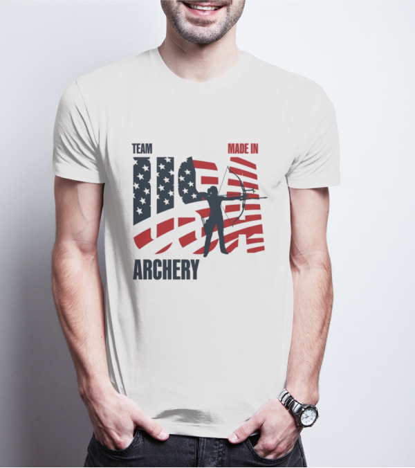 Team USA Archery Made In Olympic T-Shirt