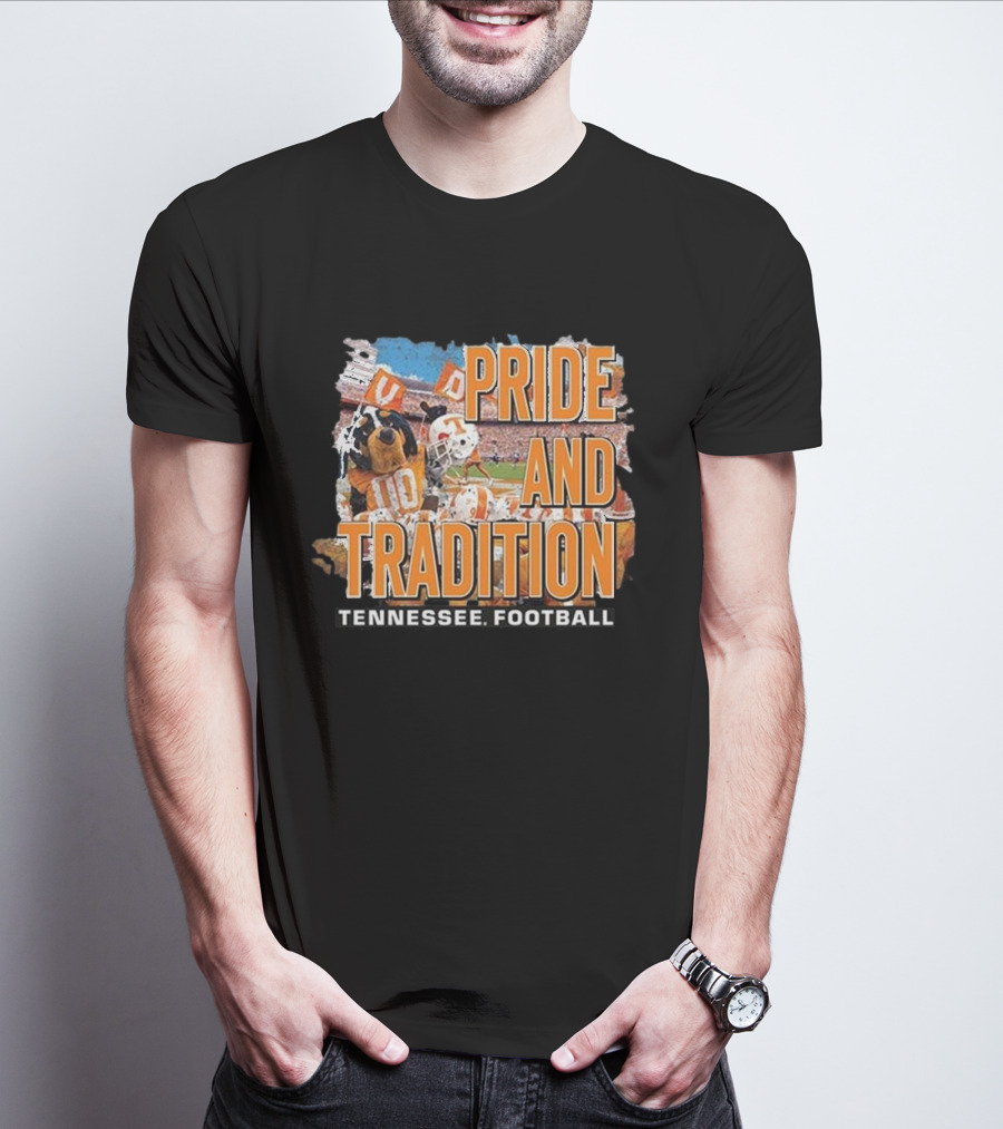 Tennessee Football Pride And Tradition Vols Stadium T-Shirt