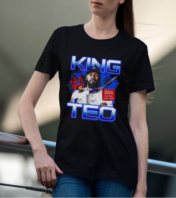 King Teo 2024 Home Run Derby Champ Teoscar Hernández T-Shirt