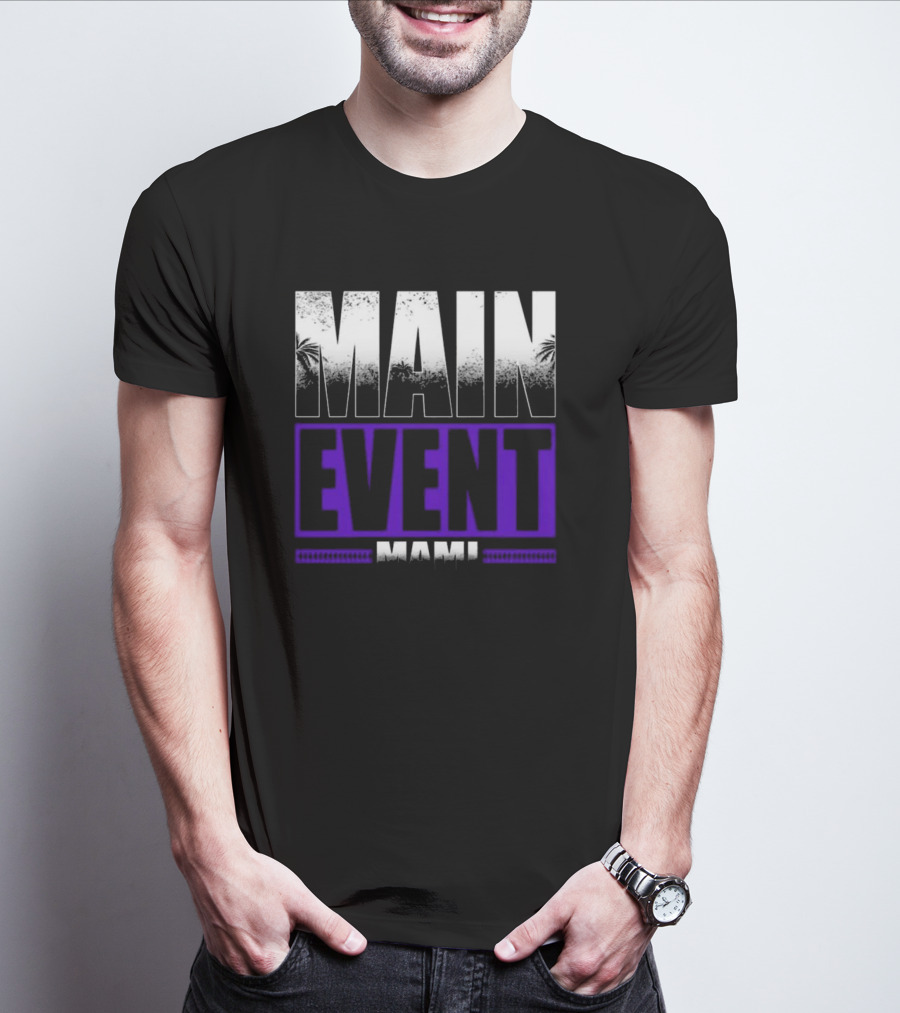 Main Event Mami 2024 WWE Wrestling Fan T-Shirt