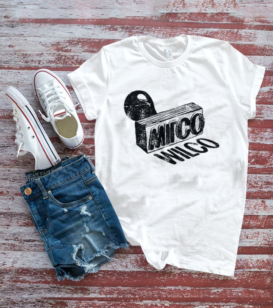 Wilco Stamp Rubber Ink Block T-Shirt