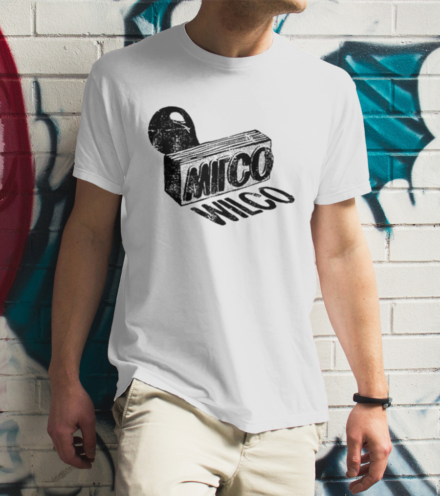 Wilco Stamp Rubber Ink Block T-Shirt