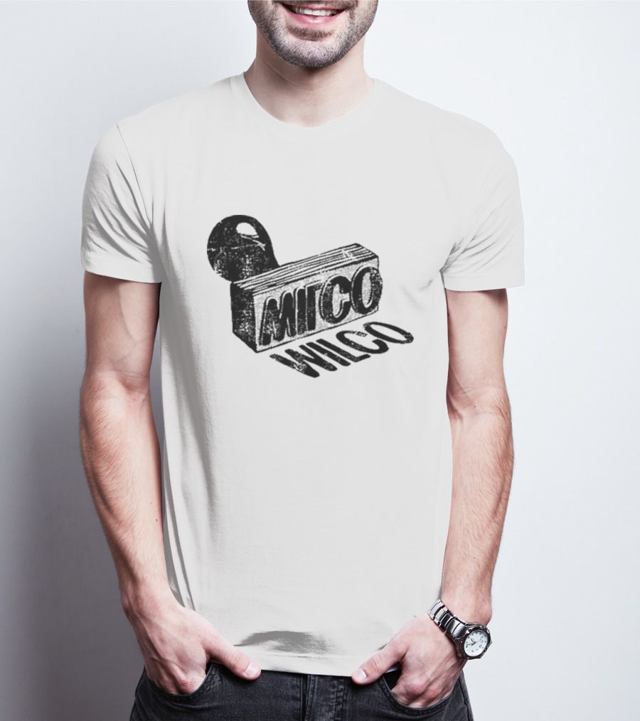 Wilco Stamp Rubber Ink Block T-Shirt
