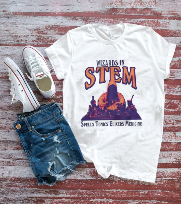 Wizards In STEM Spells Tonics Elixers Medicine T-Shirt