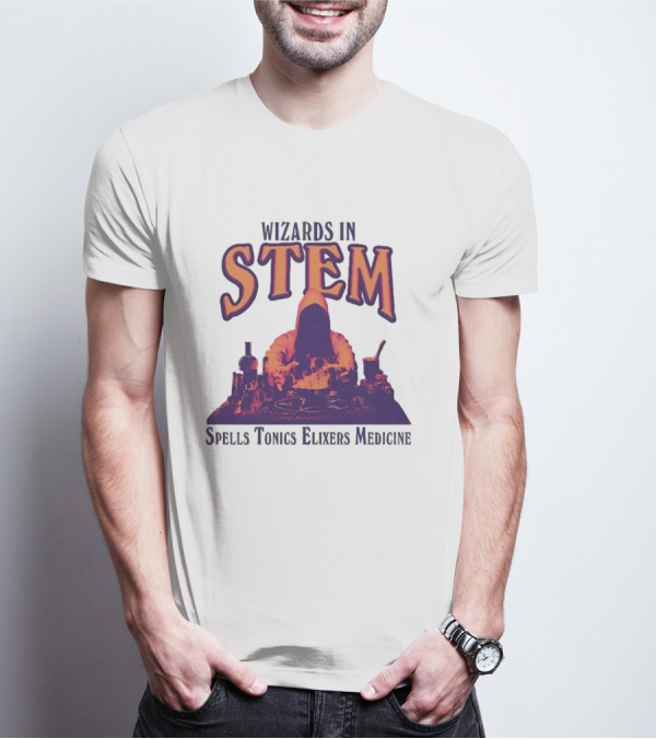 Wizards In STEM Spells Tonics Elixers Medicine T-Shirt