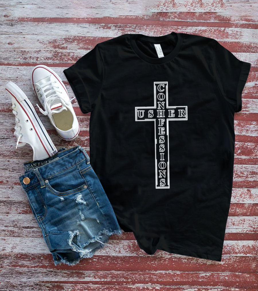 Usher Raymond IV Confessions Cross T-Shirt