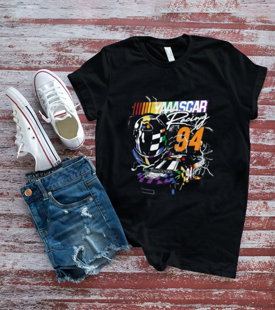 YAAASCAR Racing 94 NASCAR Checkered Flag Sports T-Shirt
