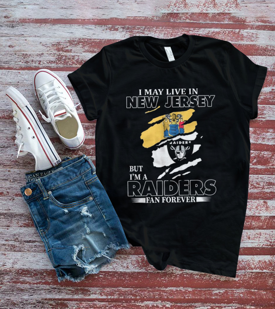 Las Vegas Raiders New Jersey Living Raiders Fan Forever T-Shirt