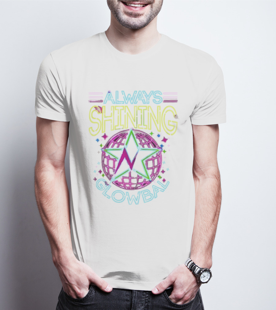 Always Shining Glowbal Naomi WWE Royal Rumble T-Shirt