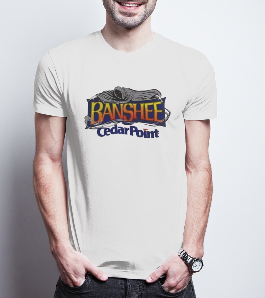 Banshee 1996 CedarPoint Vintage T-Shirt