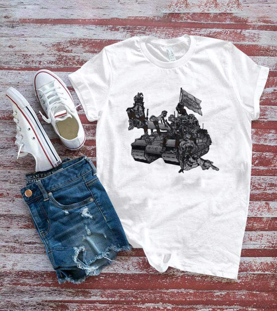 God God's Battalion Cloud White Ebony Battalion Tank T-Shirt