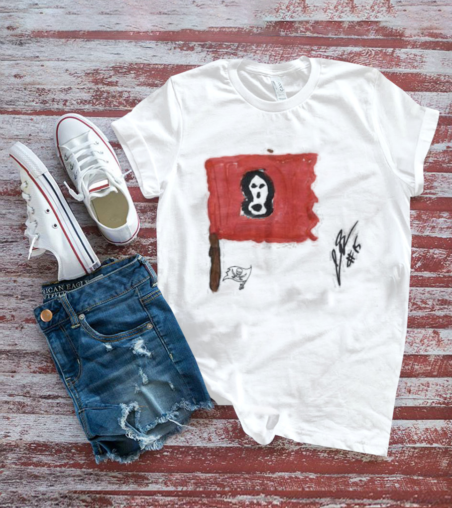 Jalen McMillan Tampa Bay Buccaneers Rookie Ash Paint Tri-Blend T-Shirt