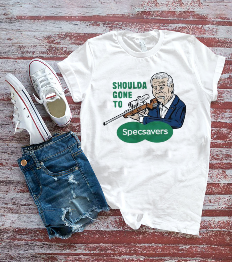 Shoulda Gone To Specsavers Joe Snipen Sniper T-Shirt