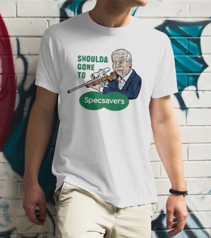 Shoulda Gone To Specsavers Joe Snipen Sniper T-Shirt