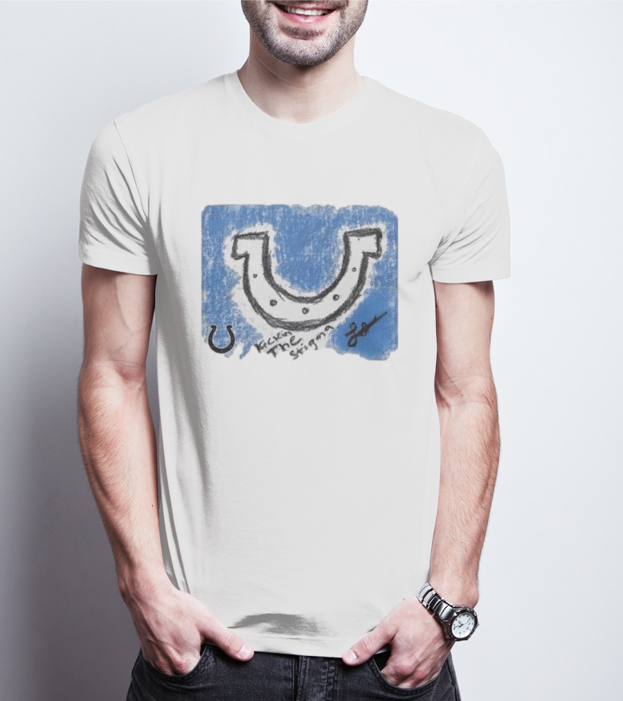 Laiatu Latu Enigma Indianapolis Colts Rookie Paint Tri-Blend T-Shirt