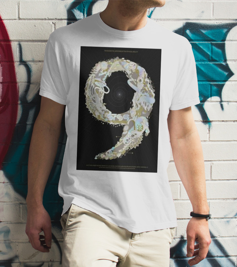 STS9 Transcend The Landscape Of Surrealistic Reality Ogden Theatre Denver July 19 T-Shirt