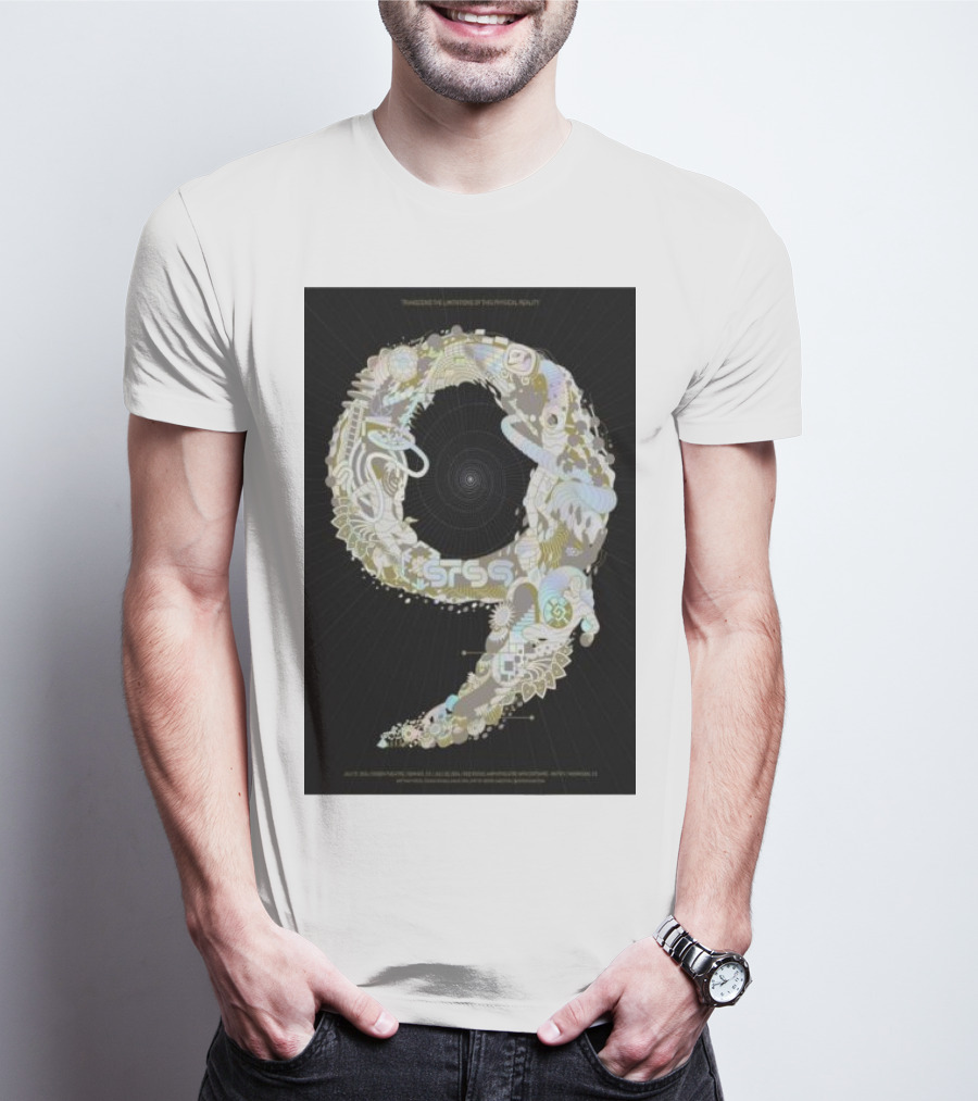 STS9 Transcend The Landscape Of Surrealistic Reality Ogden Theatre Denver July 19 T-Shirt