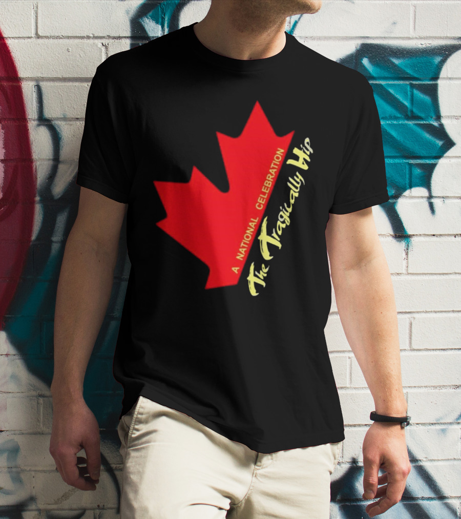Canada The Tragically Hip A National Celebration Maple Leaf T-Shirt
