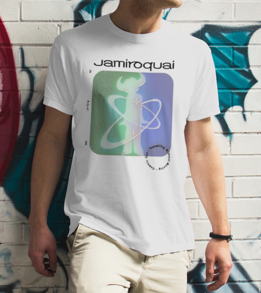 Jamiroquai Cosmic Being Travelling Without Moving August 29 96 T-Shirt