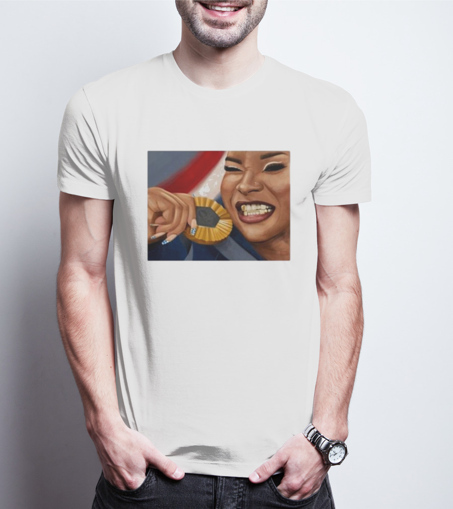 Deelashee Art Jordan Chiles Medal T-Shirt