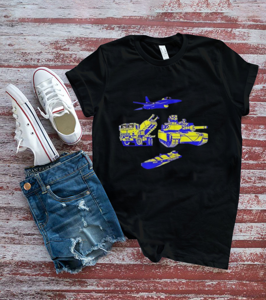 Holden Caulfield Peace Through Superior Firepower Military Vehicles Doge Dog T-Shirt