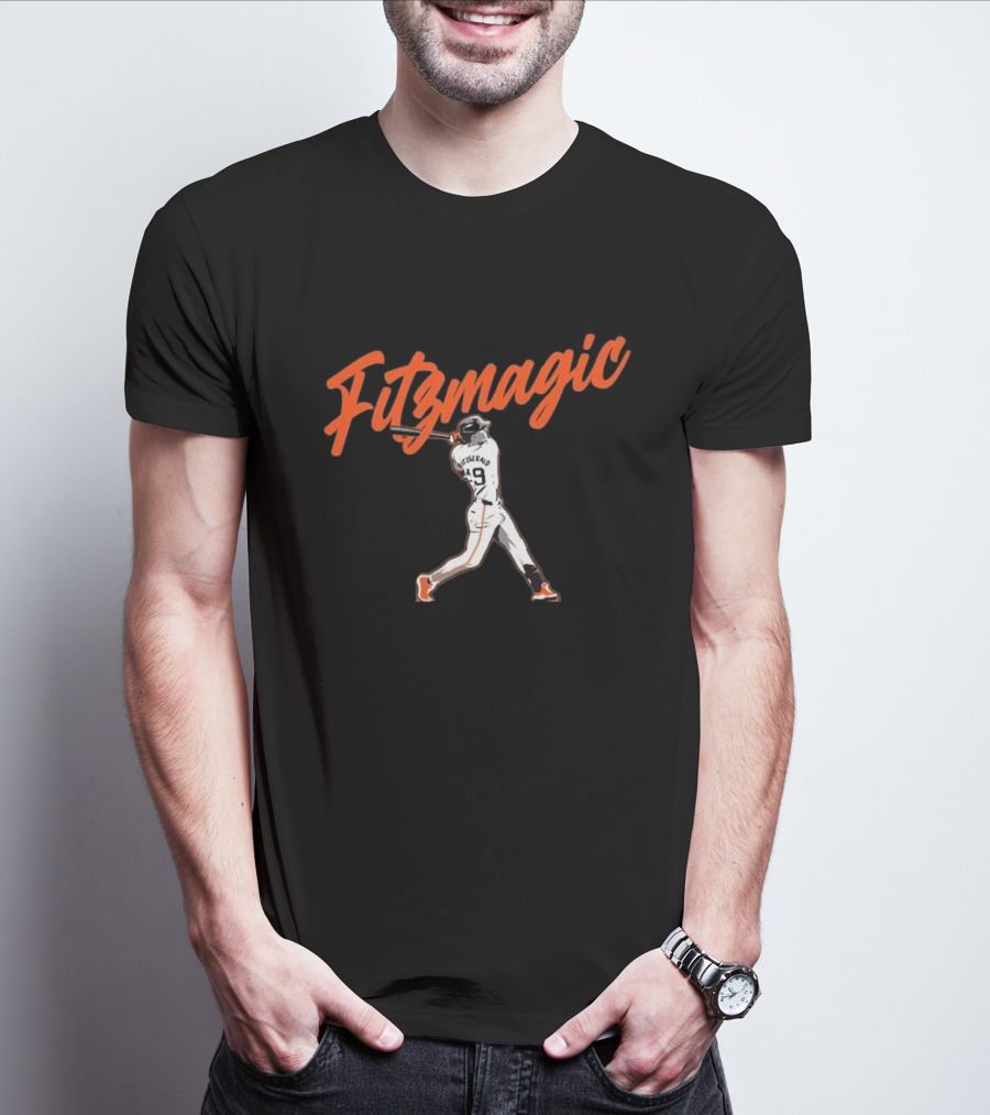 Fitzmagic Baseball Swing Tyler Fitzgerald 49 T-Shirt