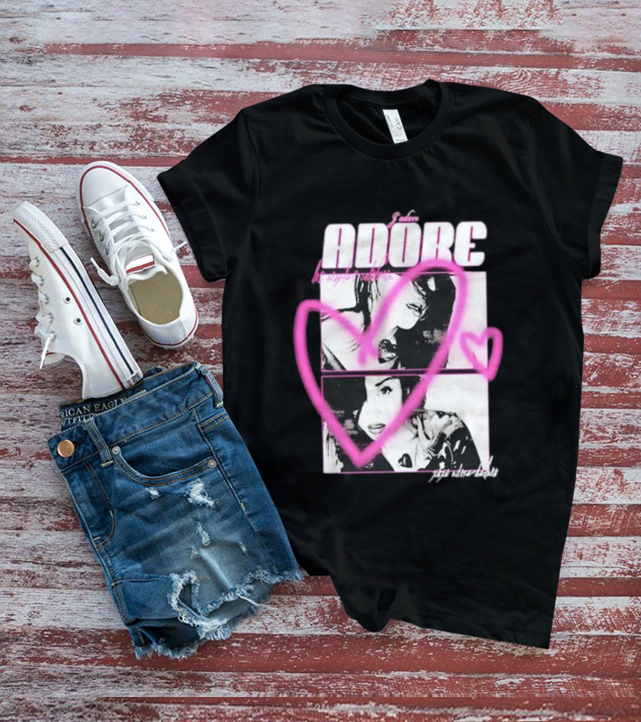 Adore Delano Heart Photo Collage Xoxo Love T-Shirt