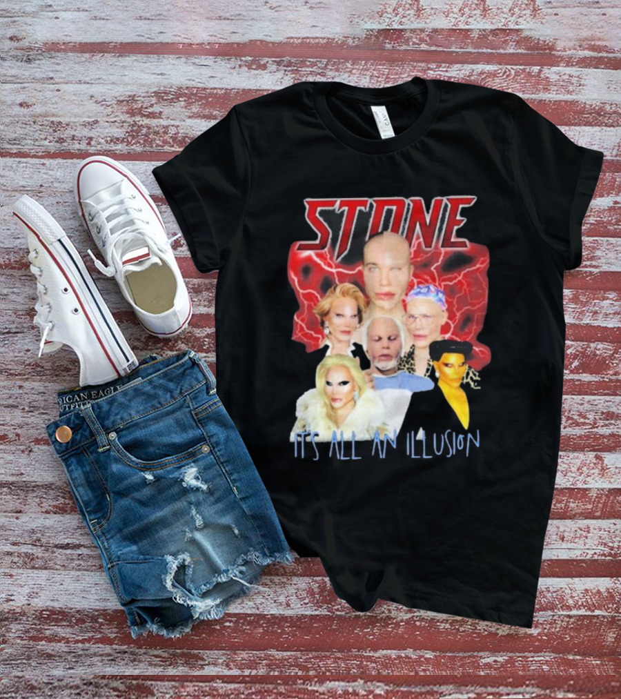 Stone Surgery Alexis Stone It's All An Illusion T-Shirt