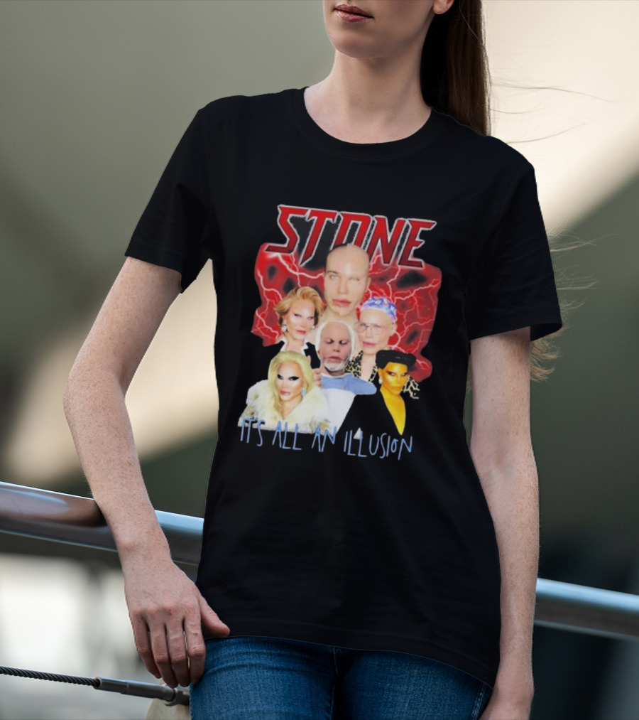Stone Surgery Alexis Stone It's All An Illusion T-Shirt