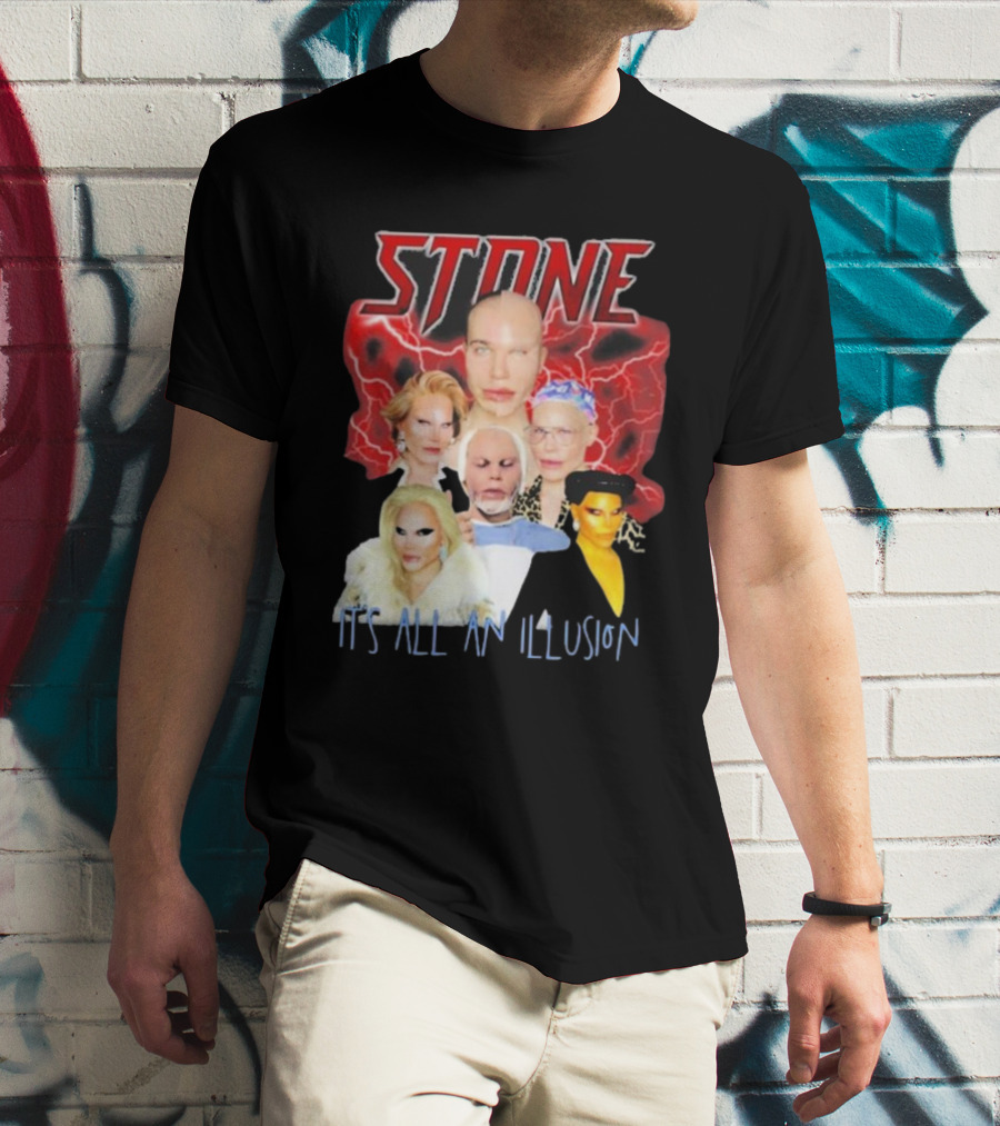 Stone Surgery Alexis Stone It's All An Illusion T-Shirt