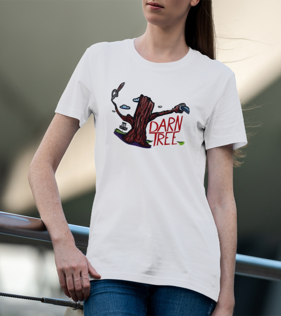 Big Cat Banging Chains Darn Tree T-Shirt