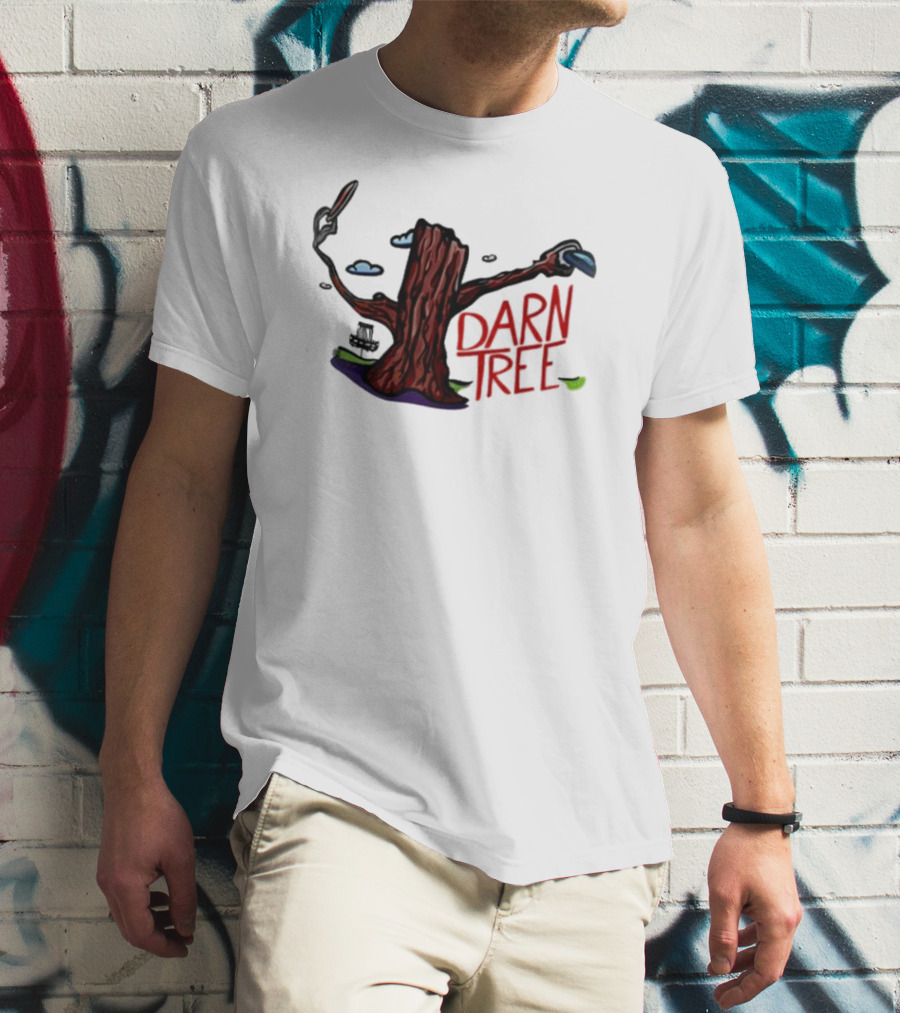 Big Cat Banging Chains Darn Tree T-Shirt
